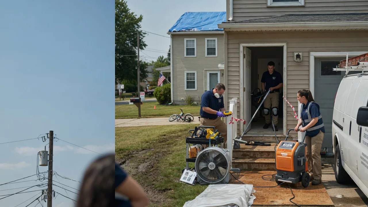Water Damage Repair in Lipscomb, TX near me